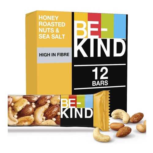 Ореховый батончик BE-KIND с медом и морской солью 12 штук по 40 г в Магнолия