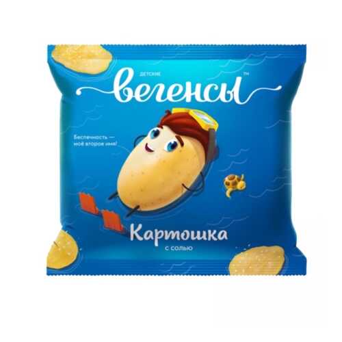 Снеки Вегенсы детские картофель с морской солью в Магнолия