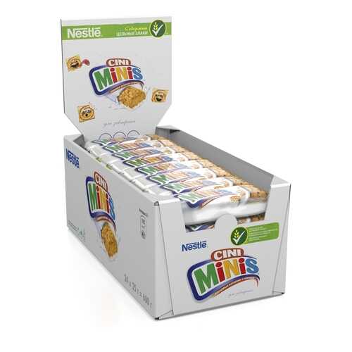Злаковый батончик Nestle Cini Minis с корицей 24 шт по 25 г в Магнолия