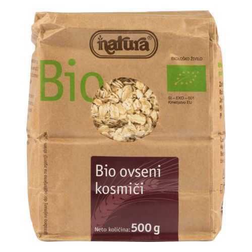 Хлопья овсяные Natura органические 500 г в Магнолия