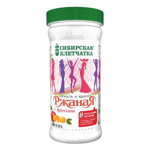 Клетчатка Сибирская ржаная с фруктами 350 г в Магнолия
