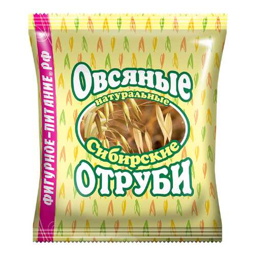 Отруби Сибирская клетчатка овсяные натуральные 200 г в Магнолия