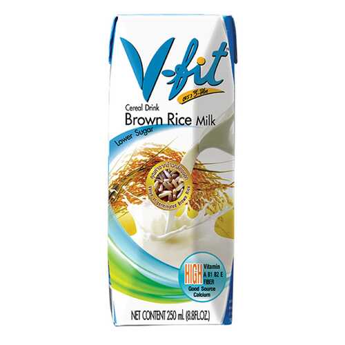 Молоко из коричневого риса V-Fit без сахара 250 мл в Магнолия