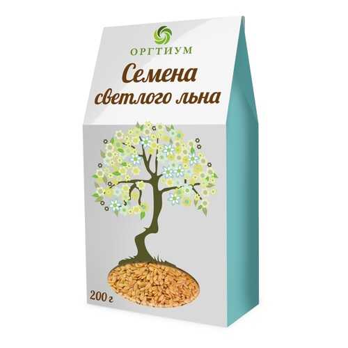 Семена льна Оргтиум белые экологические 200 г в Магнолия