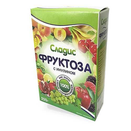 Фруктоза кристаллическая Cладис с инулином 250 г в Магнолия