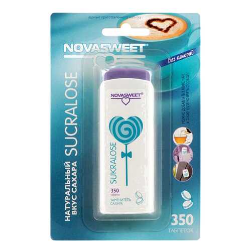 Подсластитель Novasweet sucralose 350 таблеток 150 г в Магнолия