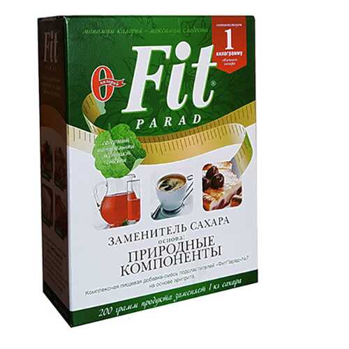 Заменитель сахара Fit Parad на основе эритрита и стевии №7 в Магнолия