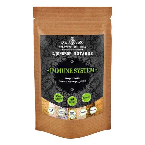Смесь суперфудов Продукты XXII века Immune System 200 г в Магнолия