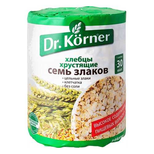 Хлебцы хрустящие Dr.Kоrner семь злаков 100 г в Магнолия