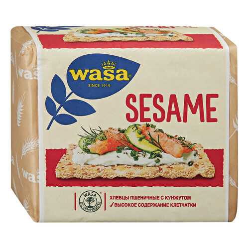 Хлебцы Wasa Sesame пшеничные с кунжутом 200 г в Магнолия