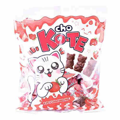 Конфеты Cho ko-te Клубничный, 200гр в Магнолия