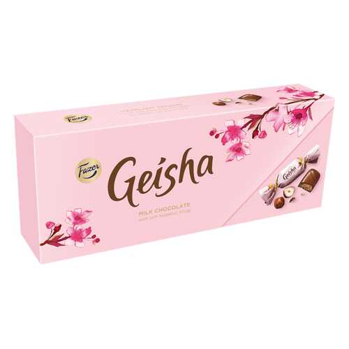 Конфеты Geisha из молочного шоколада с начинкой из тертого ореха 270 г в Магнолия