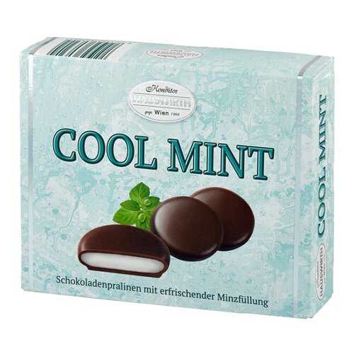 Конфеты Hauswirth Cool Mint с мятной начинкой в темном шоколаде 135 г в Магнолия