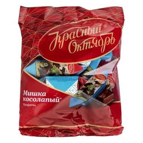 Конфеты шоколадные Красный Октябрь мишка косолапый 200 г в Магнолия