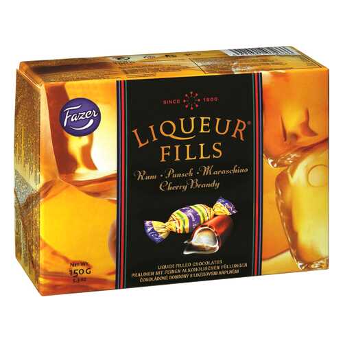 Конфеты шоколадные Liqueur Fills с ликером 150 г в Магнолия