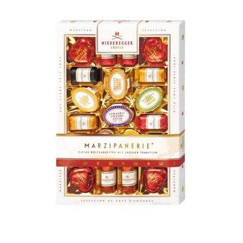 Набор конфет NIEDEREGGER Марцмпанерия из марципана в горьком шоколаде 50% какао 270г в Магнолия