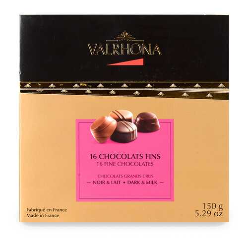 Шоколадные конфеты Valrhona Ассорти 150г Франция в Магнолия