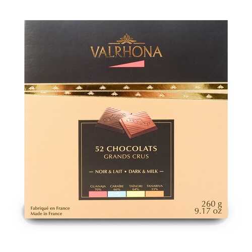 Шоколадный набор Valrhona Ассорти 260 г карре Франция в Магнолия