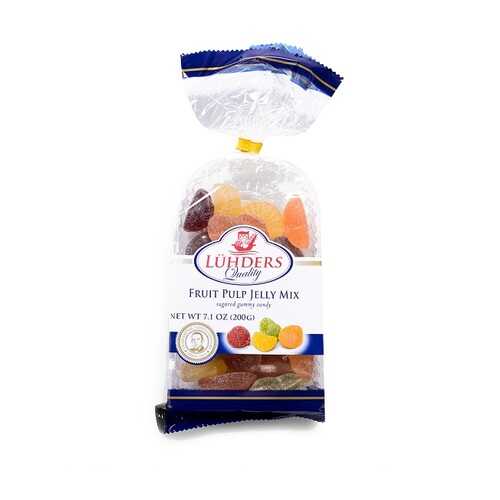 Мармелад «Фруктовый микс», Luhders, 200 г, Германия в Магнолия