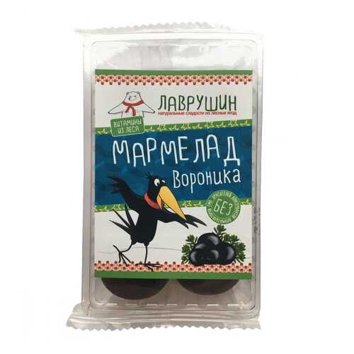 Мармелад Лаврушин Вороника, 95 гр в Магнолия