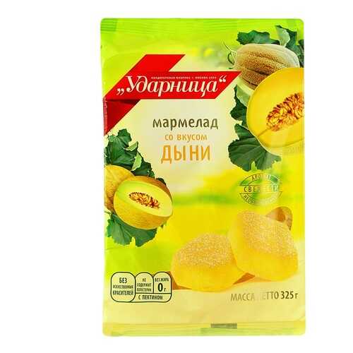 Мармелад УДАРНИЦА дыня 325г*2 шт в Магнолия