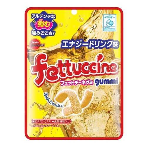 Мармелад жевательный Bourbon Fettuccine Gummi с энергетиком 50 г в Магнолия