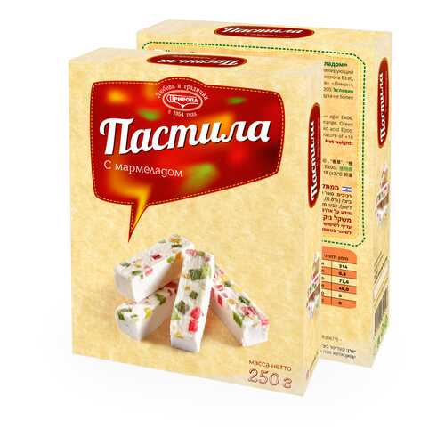 Пастила с мармеладом 250г в Магнолия