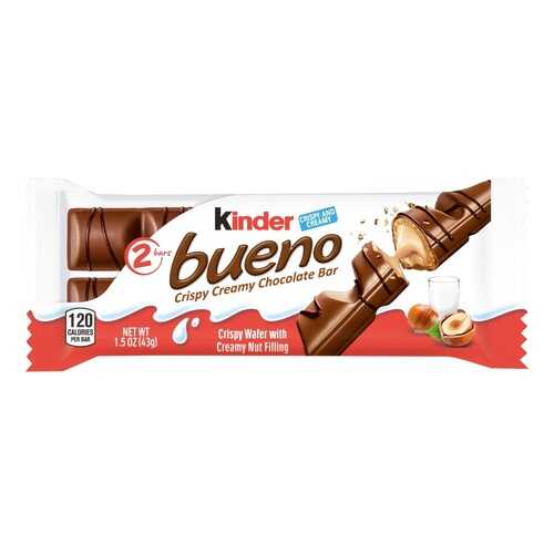 Батончик Kinder Bueno коробка 30 шт в Магнолия