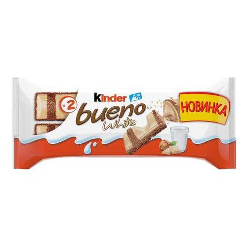 Батончик Kinder киндер буэно в белом шоколаде в Магнолия
