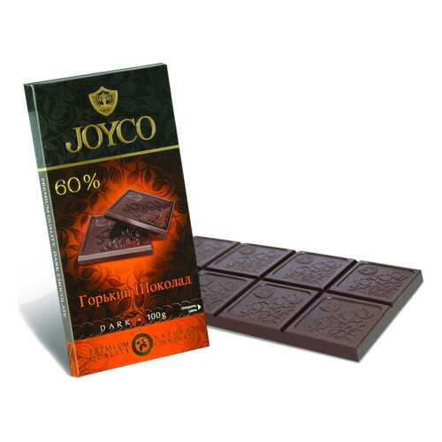Горький шоколад JoyCo 60% 100 г в Магнолия