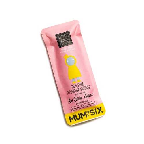 Гречишный шоколад Nature’sownfactory & МUMofSIX банан и клубника 20 г в Магнолия