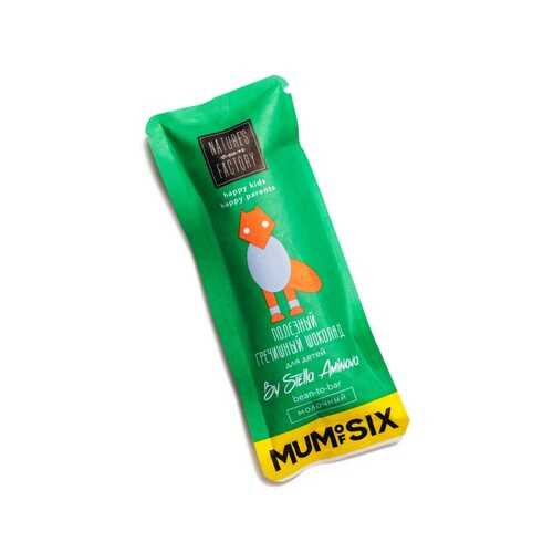 Гречишный шоколад Nature’sownfactory & МUMofSIX молочный 20 г в Магнолия