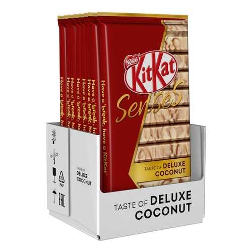 KITKAT Senses Deluxe Coconut 8 шт по 112г в Магнолия