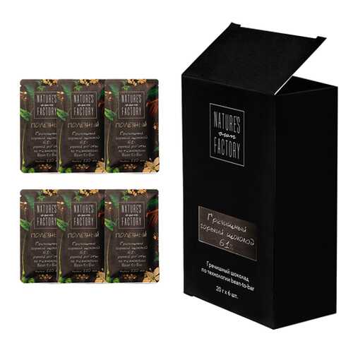 Набор гречишного горького шоколада Nature's own Factory 120 г в Магнолия