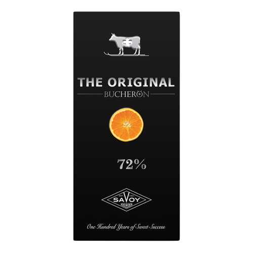 Шоколад Bucheron the original горький 72% с кусочками апельсина 100 г в Магнолия