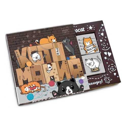 Шоколад Chokocat Котомания, молочный, 60 гр в Магнолия