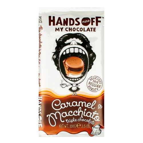Шоколад Hands off my chocolate карамель и маккиато 100 г в Магнолия