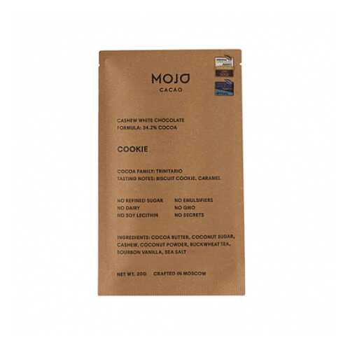 Шоколад кешью с гречишным чаем Cookie Mojo Cacao 20 г в Магнолия