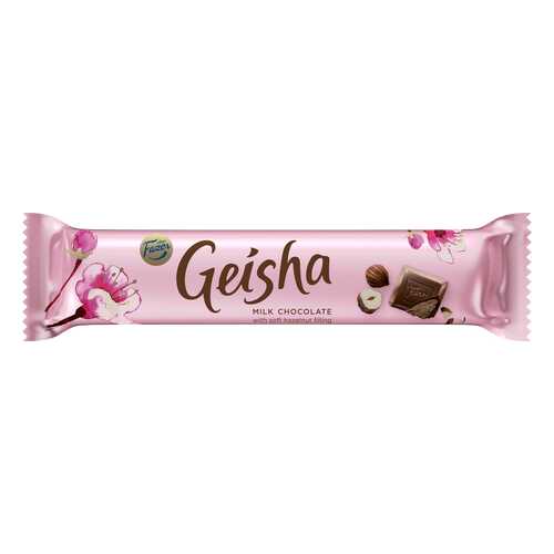 Шоколад молочный Geisha с начинкой из тертого ореха 37 г в Магнолия