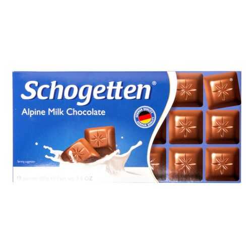 Шоколад молочный Schogetten alpine milk chocolate 100 г в Магнолия
