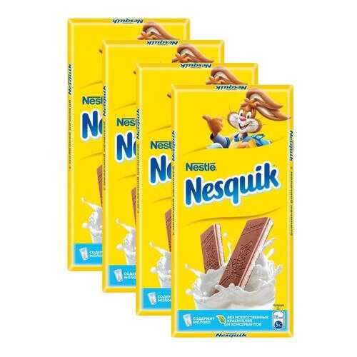 Шоколад Nesquik с молочной начинкой 4*100 г в Магнолия