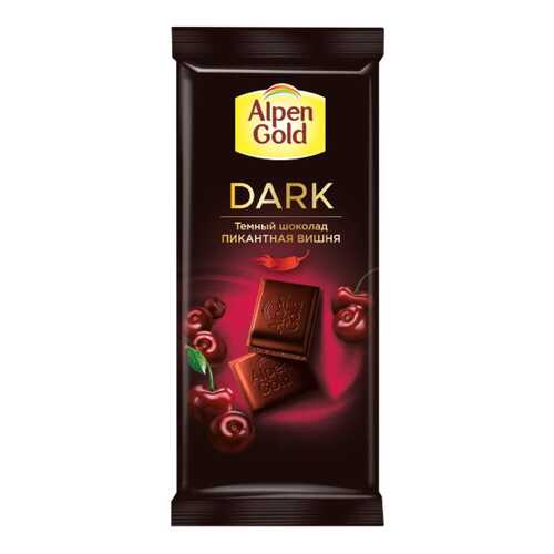 Шоколад темный Alpen Gold пикантная вишня 85 г в Магнолия