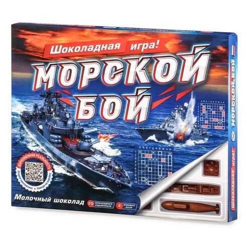 Шоколадная игра Вкусные идеи морской бой 180 г 28х22х2 Россия в Магнолия