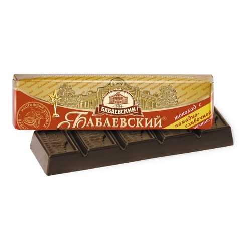 Шоколадный батончик Бабаевский темный с помадно-сливочной начинкой 50 г 20 штук в Магнолия