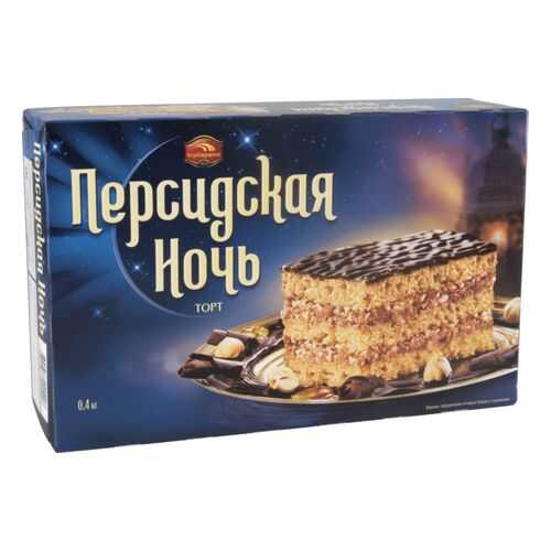 Торт песочный Черемушки с фундуком персидская ночь 400 г в Магнолия