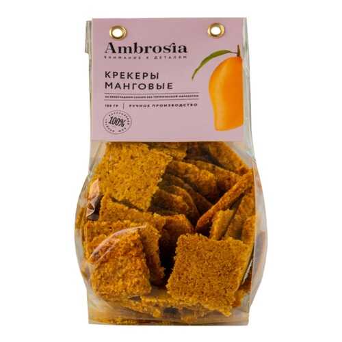 Крекер фруктово-ореховый Ambrosia Кокос-Манго 100г Россия в Магнолия