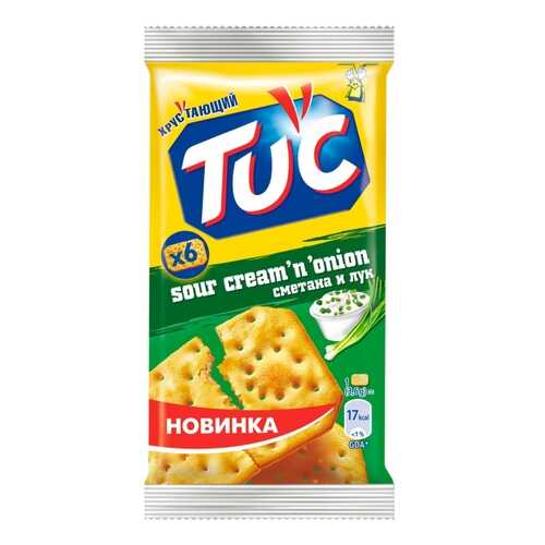 Крекер Tuc cо вкусом сметаны и лука 21г в Магнолия