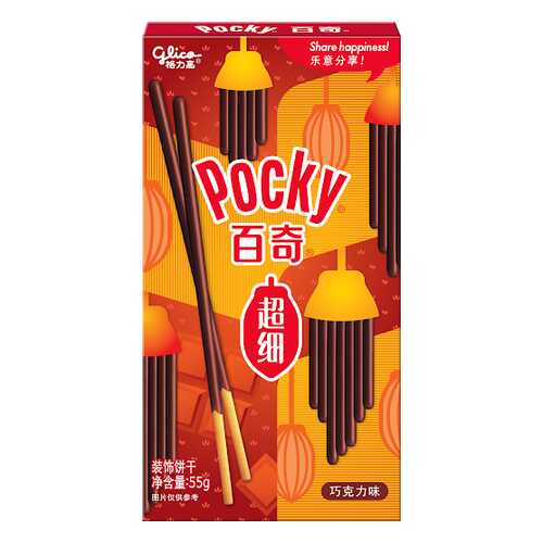 Палочки Glico Pocky со вкусом шоколада 55 г в Магнолия