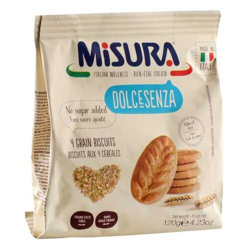 Печенье Misura dolcesenza 4 злака 120 г в Магнолия