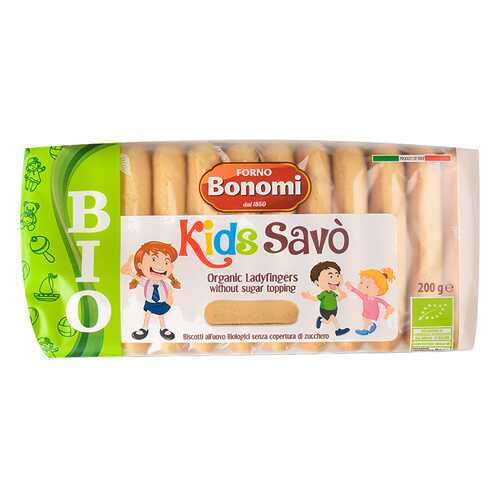 Печенье Savoiardi Kinder сахарное bio 200 г в Магнолия